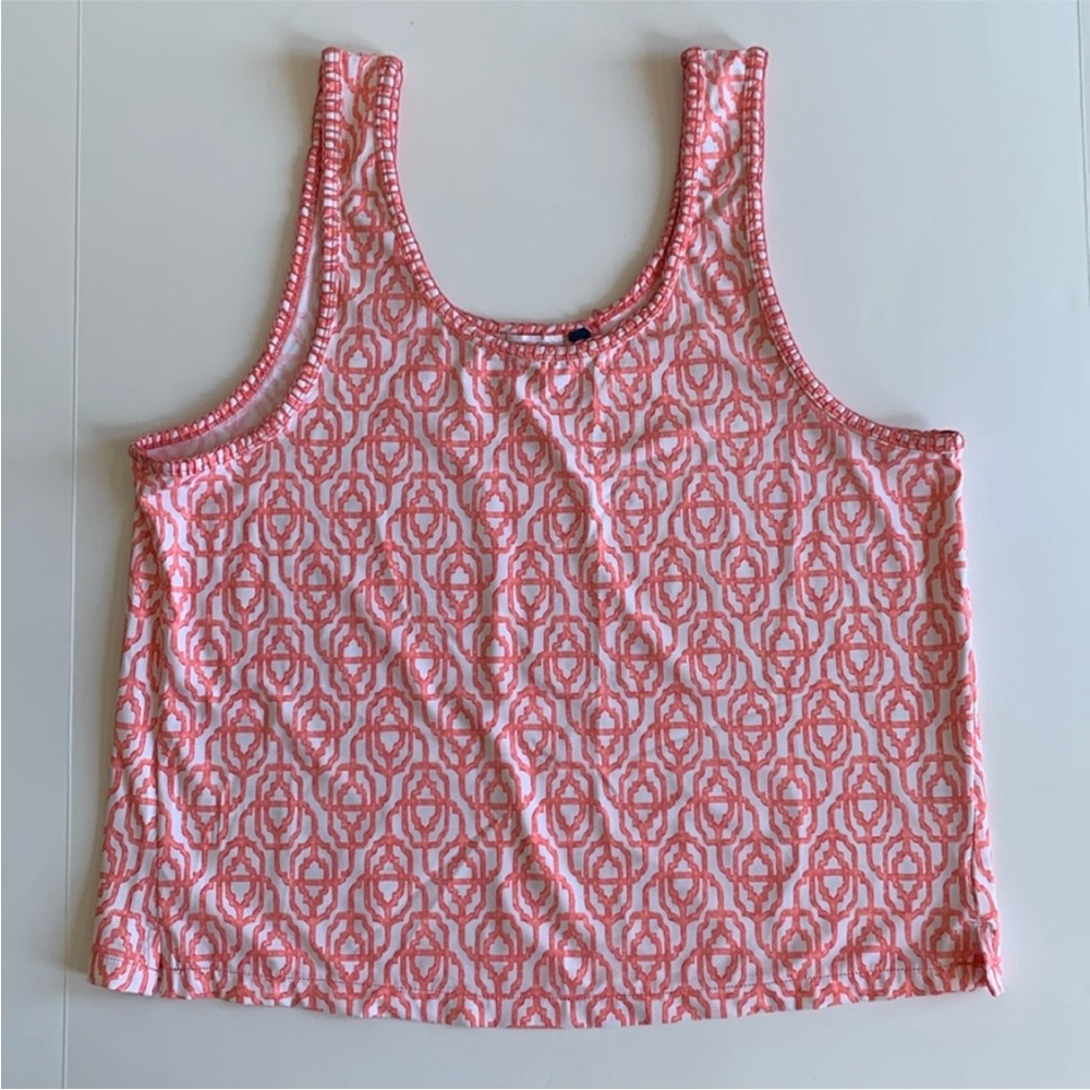Cabana Life Pink and White Swim Coverup